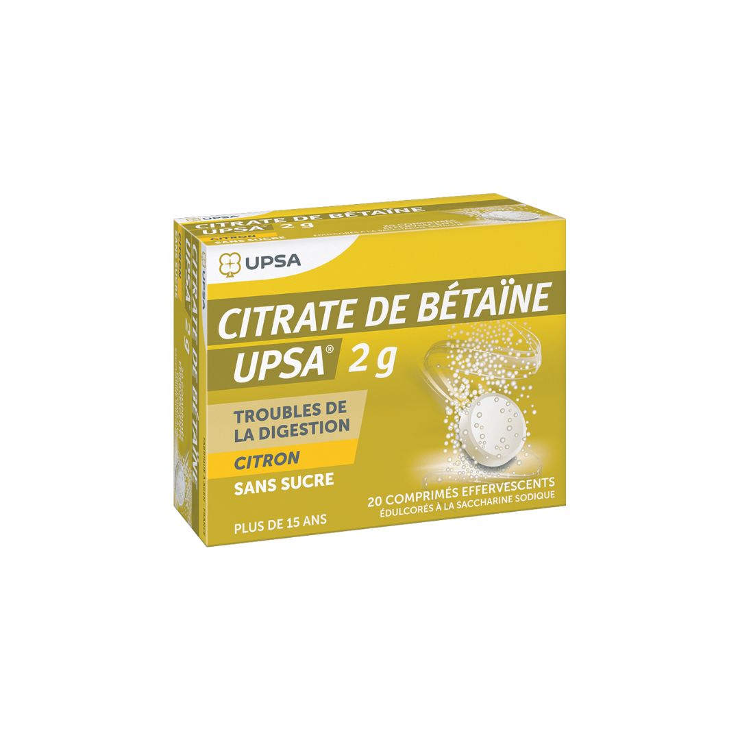 image Citrate de bétaïne – Digestion