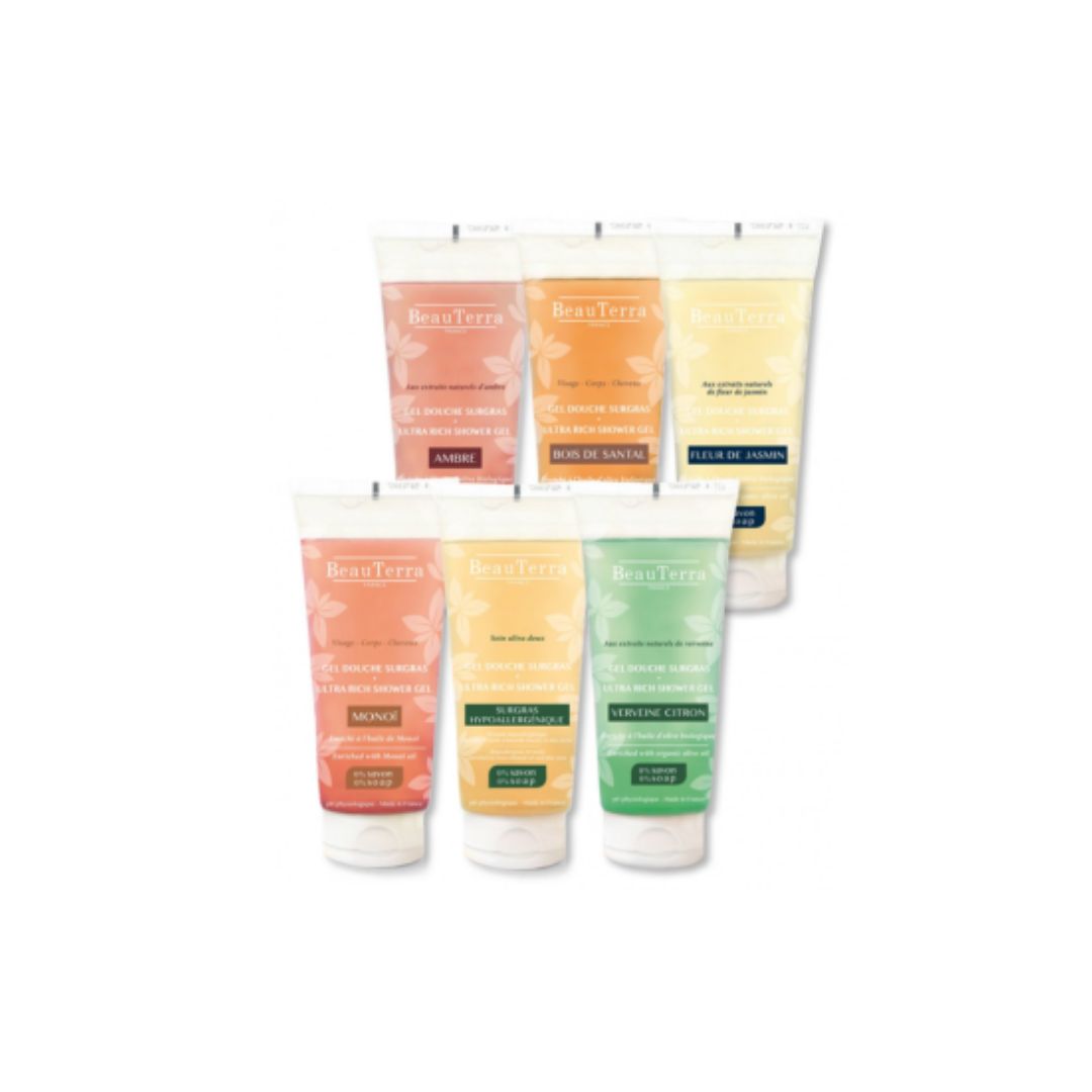 image Beauterra – Gel douche surgras lot de 3